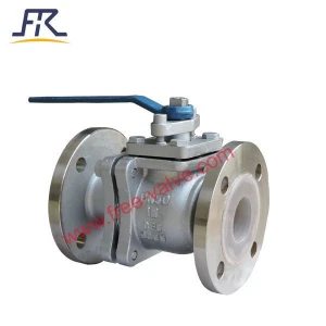 Electric Operation PFA Lined Ball Valve Stainless steel body CF8 Q941PFA