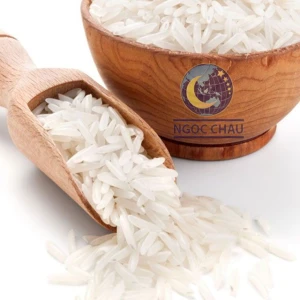 Pure Long Grain White Rice 5% Broken From Vietnam Manufacturer 5451 Rice Low Price Good Quality For Export 50 25kg bag