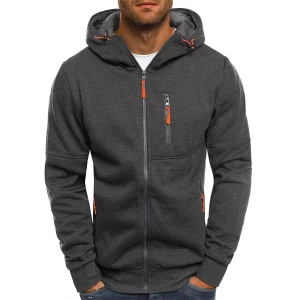Sweatshirt Pullover Custom Embroidery Hoodie for Running Full Zip Up Hoodies