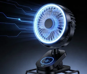 USB Rechargeable Mini Desk Fan Portable Cooling Fan