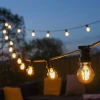 E27 Black Festoon Belt, Connectable with Vintage LED Filament Style Bulbs