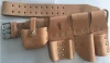 Scaffolder Leather Belt 5 Pouch – Heavy Duty- Brown (TIGER)