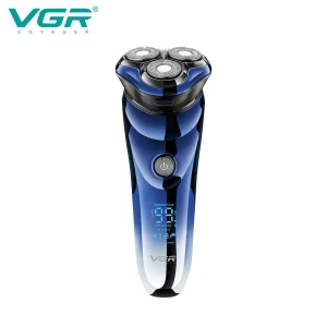 VGR Men's Electric Shaver,Rechargeable Electric Shaver with Pop-Up Trimmer V305
