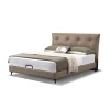 Italian leather bed