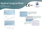 Biosis Healing Medical Surgical Mask (ASTM F2100-Level 1-3 / EN14683:2019 Type IIR)