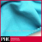 100% cotton 2*2 rib fabric for collar