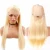 Import 100% Raw Virgin Cuticle Aligned Brazilian  613 hair, Blonde Transparent Lace Front Wigs, Full lace wigs for black women from China