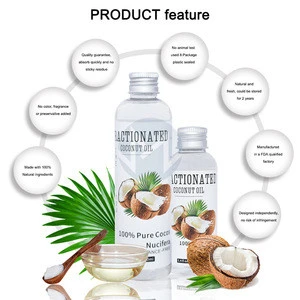 100ml 100% Pure &amp; Natural Fractionated Coconut Oil  Perfect Carrier Oil for Diluting Essential Oils