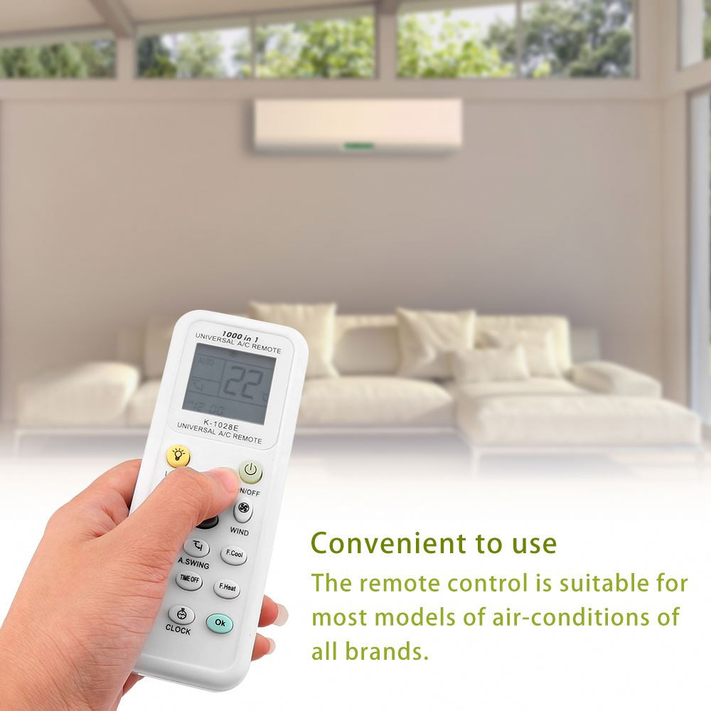 Buy 1028e A/c Universal Remote Controller Air Conditioner Lcd Screen ...