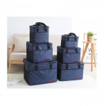 10L to 70L travel aluminum foil preservation picnic bag outdoor custom logo insulated large cooler bag