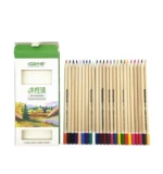 12 Colors Natural Water Soluble Draw Water Color Pencil