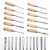 Import 12 Pcs/bag Carving Chisel Sharp Woodworking Tools Crrying Case Manual Wood Carving Hand Tools Set For Carpenteras from China