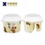 Import 120g PP transparent plastic split dual cups with lid from China