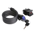 1.2m Anti Theft Bike Lock Steel Wire Safe bicycle MTB Mountain Road Bicycle Lock with 2 Keys 1 Holder