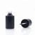 Import 12ml bright black light-proof paint nail polish bottle glass nail polish bottle from China