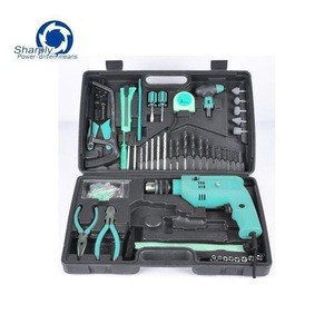 13mm 500w impact drill with 300pcs hand tools in BMC caseuseful household hand tools set