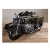 Import 14.96&quot;-17.32&quot; vintage handmade metal craft motorcycle models from China