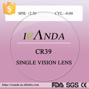 1.499 uv glasses cr 39 lenses optical lens price