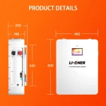15KWH Wall Mount Lithium Battery IP54 Power Wall Premium Quality Li-ener 300ah 5kW 10kW 15kW 20kWh Home Energy Storage System