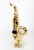 Import 1/6 size gold plated music instrument shaped model clarinet from China