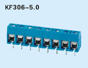 Buy 16a Pcb Screw Terminal Block 5.0mm Connector from Ningbo Kaifei ...