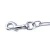 Import 180CM metal dog lead chain with T handle from China