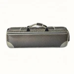 1/8~4/4 PU Material High Quality Factory Price Hard Shell Violin Case Square Shape