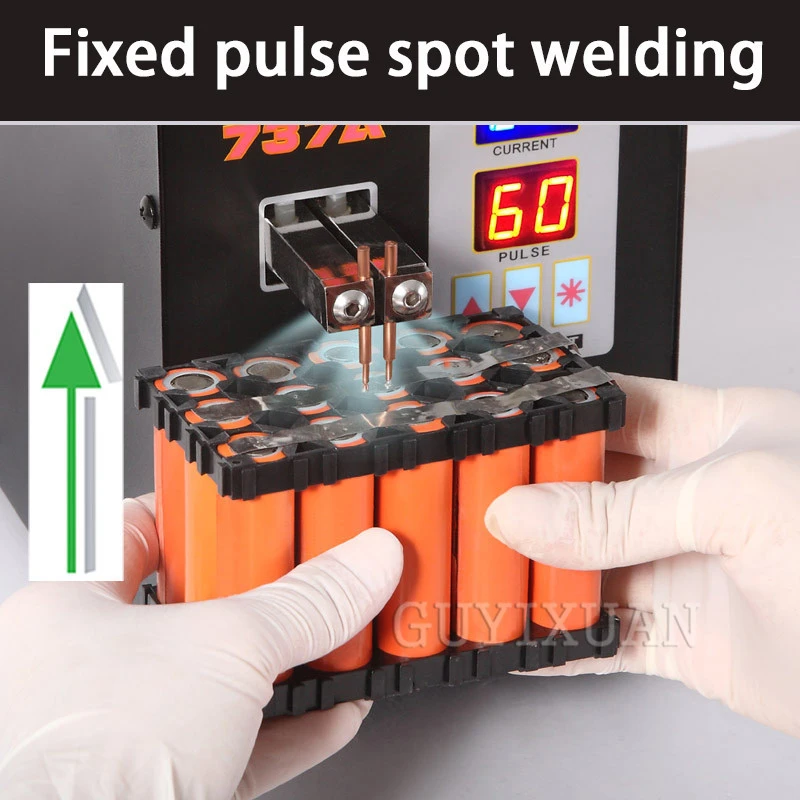 18650 Handheld Cylindrical Battery Pack Tab Spot Welder Small DIY Lithium Battery Precision Pulse Miniature Welding Machine