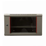 19 Inch Rack Server Cabinet Wall Mount Cabinet 4U Server Rack Static Loading 60 Kg Toughened Glass Door ISO9001:2000 600*600 OEM