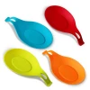 19.5CM Small Flexible Almond-Shaped Silicone Spoon Rest