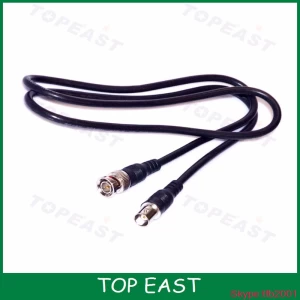 1M Surveillance camera video cable BNC male to female extension cable BNC jumper cable 75-3 RG58 3C-2V