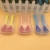 Import 2 Pack BPA Free Feeding Dinnerware Warm Temperature Colour Fork Silicone Spoon for Baby from China