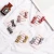 Import 2 Pcs cute grid plaid cloth bow BB clip kids handmade boutique mini hairpin bowknot hair clip from China