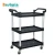 Import 2-tier Plastic Hotel Restaurant Food Serving Trolley from China