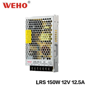 2 years warranty ac to dc 12v switching power supply 150w slim