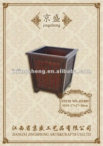 2012 antique wood and rattan household sundries