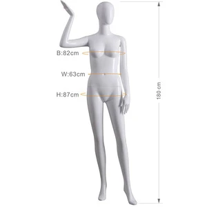 2017 New Fashion Abstract Plastic mannequin