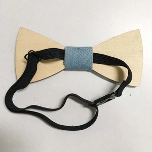 2018 Fashion Solid Mens Wooden Bow Ties for party