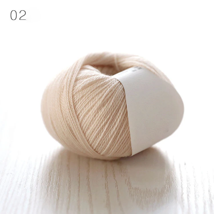 2019 In Store Hot Saling  Knitting Wool   and Nylon Blended Mixed Yarn For Hand knitting   For Baby Sweaters