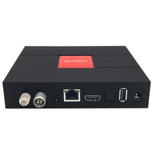 2019 New arrival Magicsee C400 plus S912 Dvb S2 T2 C TV Box 2.4G+5.8G high speed  wifi digital tv receiver