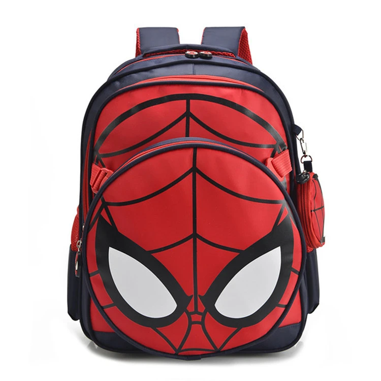 2020 3D Boys School Bags Waterproof Backpacks Child Spiderman School Bag