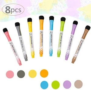 2020 Assorted Colors Dry Erase Markers Non Toxic with Strong magnetic whiteboard marker holder for kids