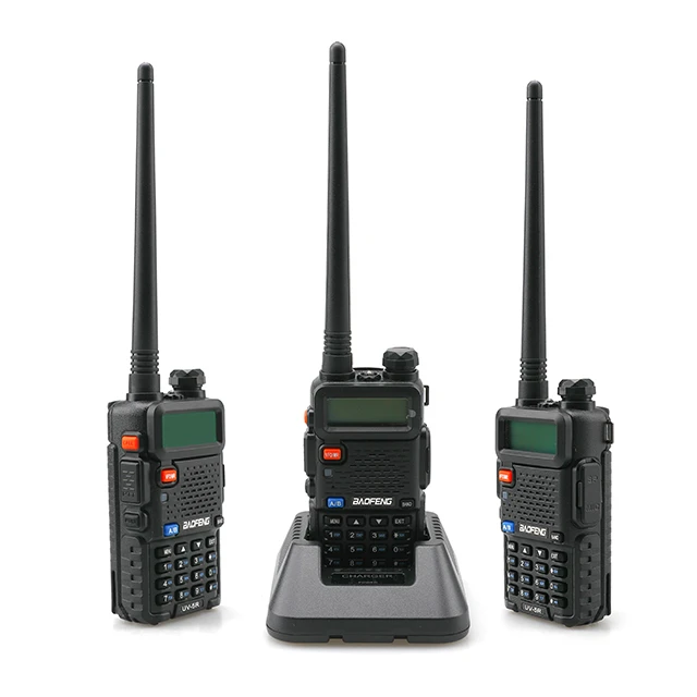 2020 Baofeng UV-5R dual band two way handheld UHF VHF walkie talkie long distance 10km