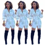 2020 blouse women MOQ 1PC women long blouse New women's shirts blouse