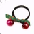 Import 2020 Fashion Wholesale Korean Cherry Hair Accessories Women Girls Rubber Elastic Hair Bands from China