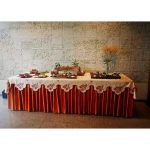 2020 Hot Hotel Conference Room Table Skirt Polyester Wedding Banquet Table Cover Home Table Cloth