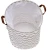 Import 2020 hot sell foldable line laundry basket with handle drawstring for clothing from China