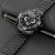 Import 2020 Luxury gold men&#39;s quartz stainless steel watches SKONE chronograph quartz watch from China