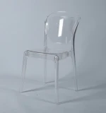 2020 New Design Furniture Wedding Party Resin Tiffany Chairs Hotel Crystal Clear Lucent Chair