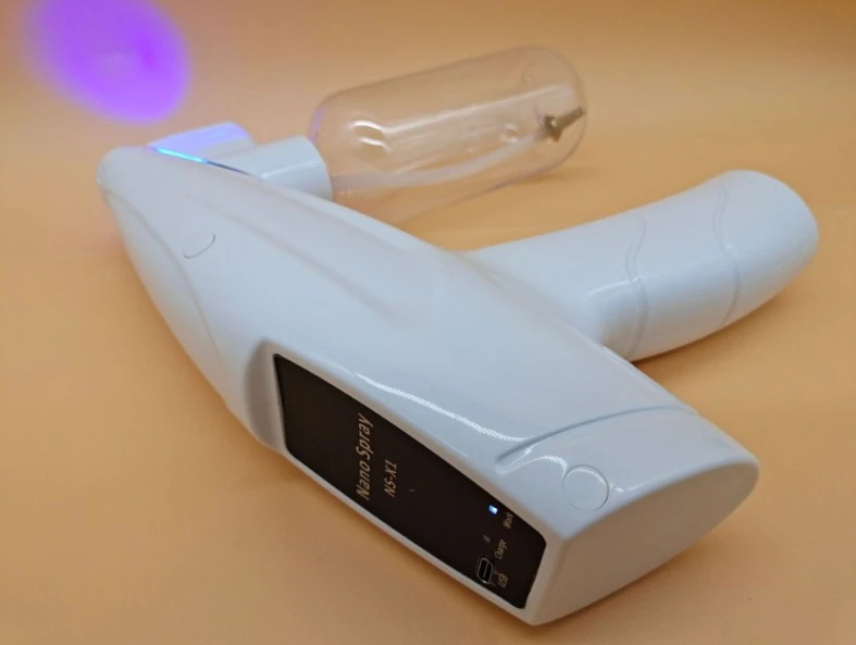 2020 New Mini Atomized Disinfection Gun  Fog Sprayer Portable electric Wireless Charging Nano Spray Gun